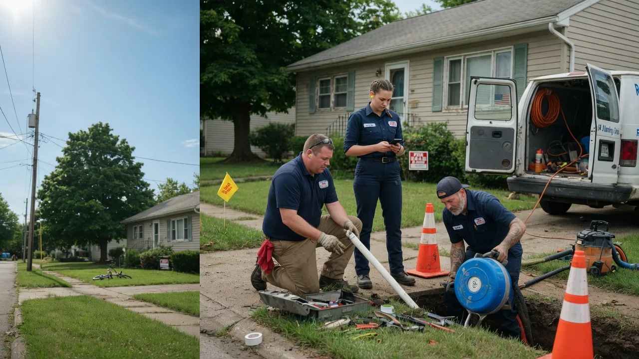 Sewer Line Repair in Farmer City, IL near me